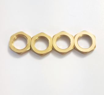 ALU 17er Radmuttern 1:8 gold