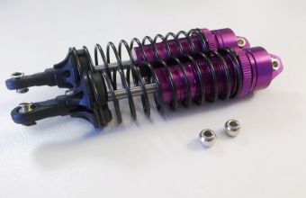 RC Stodmpfer 100 mm ldruckstodmpfer - 2 Stck (befllt) lila