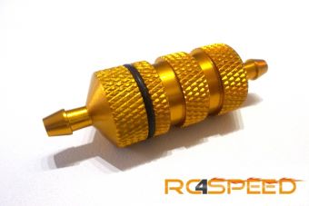 RC Nitro lfilter fr 1:10, Alu