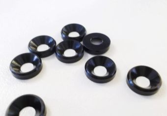 8x M3 Washer Rosetten Senkkopfscheiben fr Senkkopfschrauben