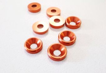 8x M3 Washer Rosetten Senkkopfscheiben fr Senkkopfschrauben