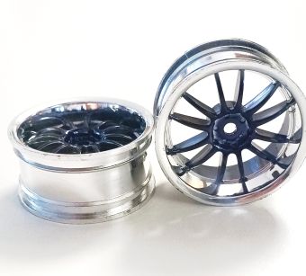 1:10 2 Felgen - 1 Set schwarz