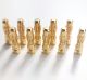 10 x Goldstecker kurz 4.0mm