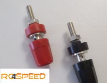 2 x Polklemmen Bananenstecker 4.0mm