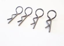 8 Klammern 1,2 mm - 22 mm Lnge, Schwarz