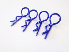 8 Klammern 1,2 mm - 22mm Lnge, blau