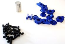 ALU Unsichtbare Post Sttze, magnetisch, 4er Set