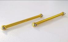 1x Paar Alu Antriebswellen 46 mm