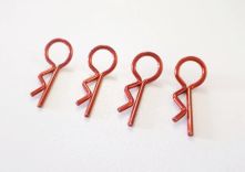 8 Klammern 1,2 mm - 22 mm Lnge, rot