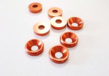 8x M3 Washer Rosetten Senkkopfscheiben fr Senkkopfschrauben