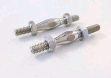 2x M4 Gewindestangen Spurstangen 38,5 mm Lnge