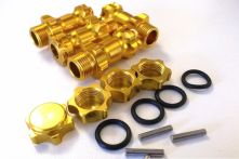 ALU Radapter 17 mm zu 30 mm - Wheel Hex Adapter