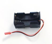 Batteriebox fr 4xAA, JSP/BEC Stecker